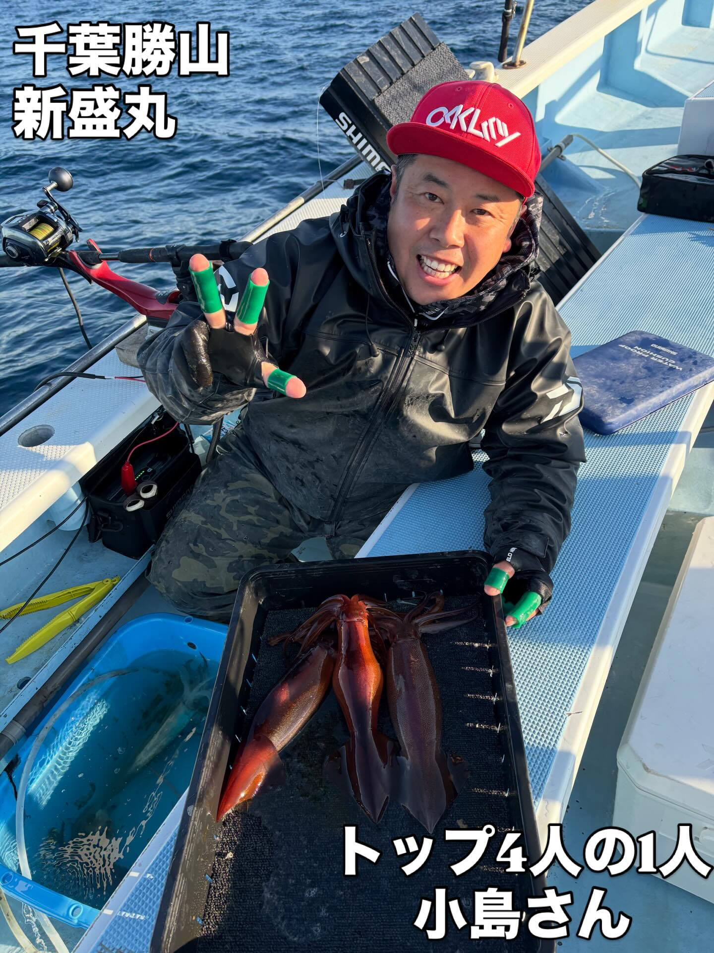 2月1日(日)ヤリイカ